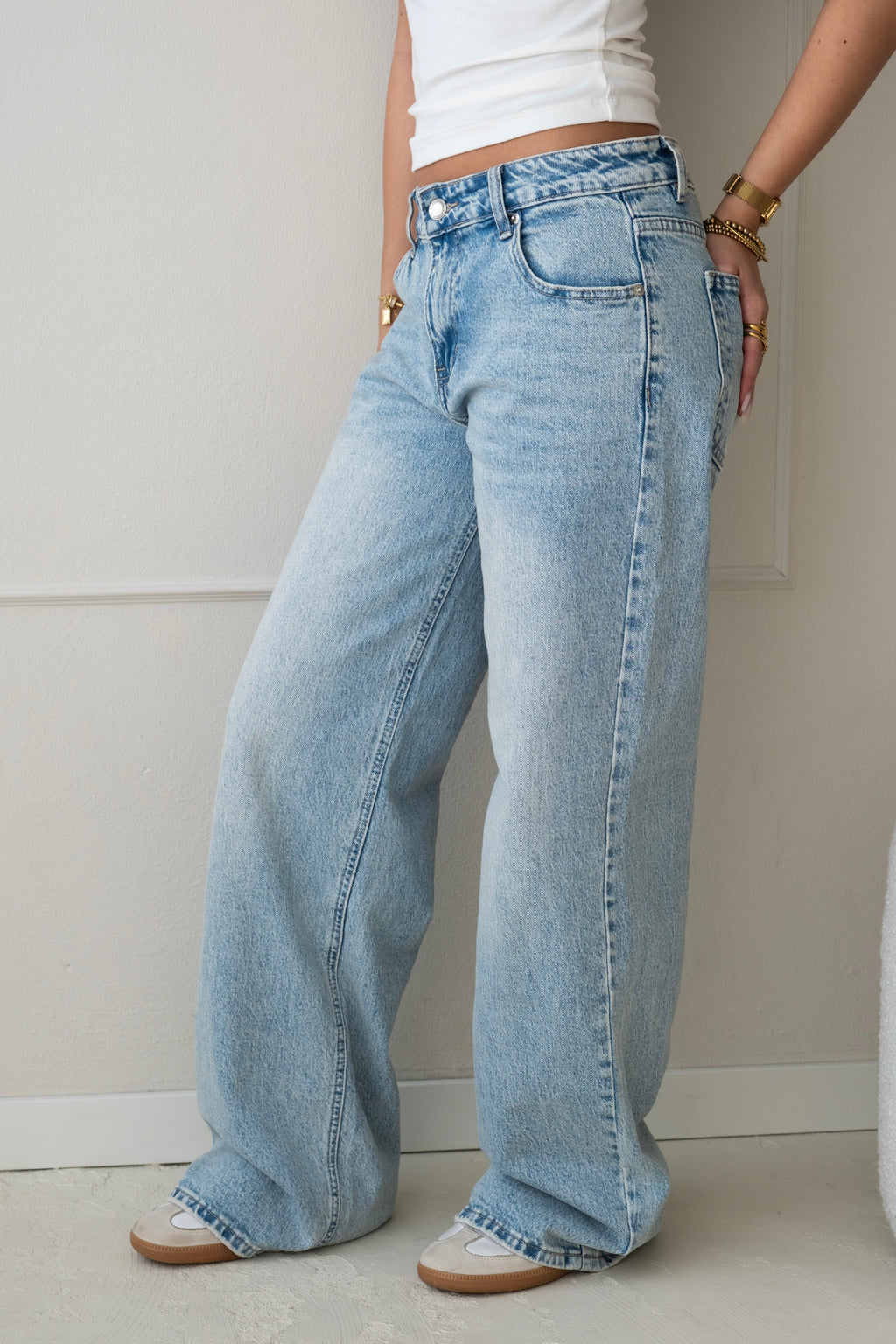 Coco wide leg jeans - Blue