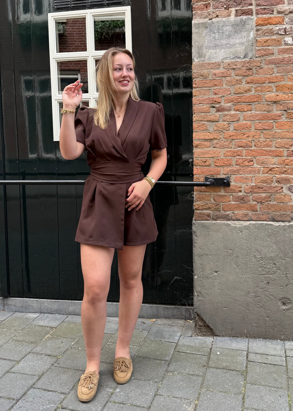 Yara jumpsuit - Brown