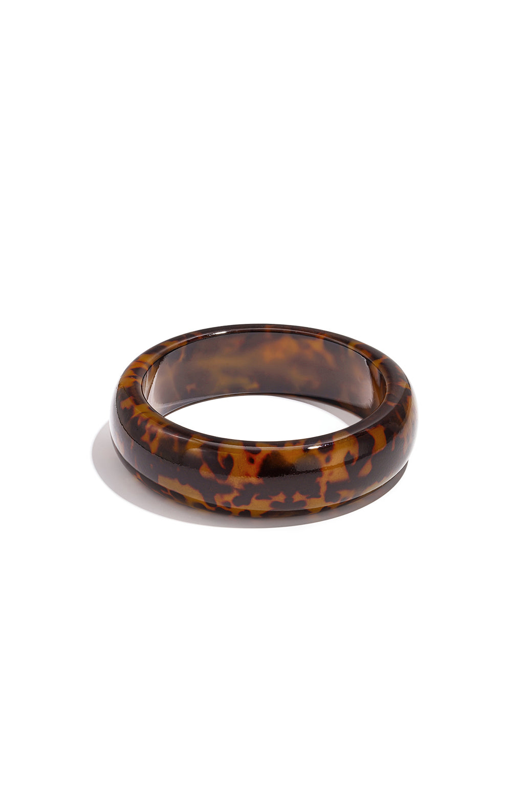 Leopard bangle - Brown