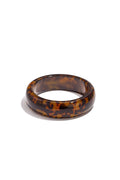 Leopard bangle - Brown