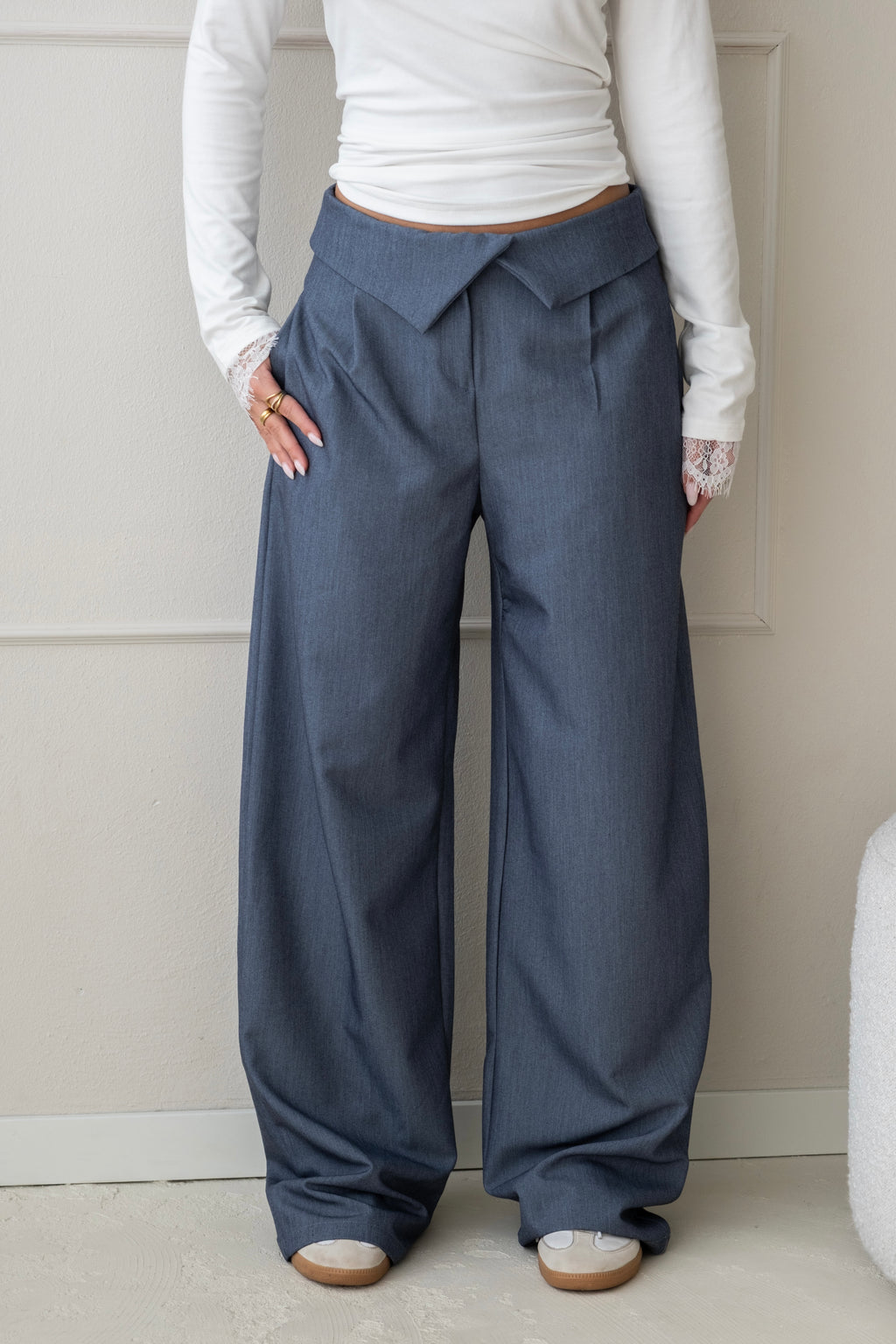 Donna pantalon - Denim blue