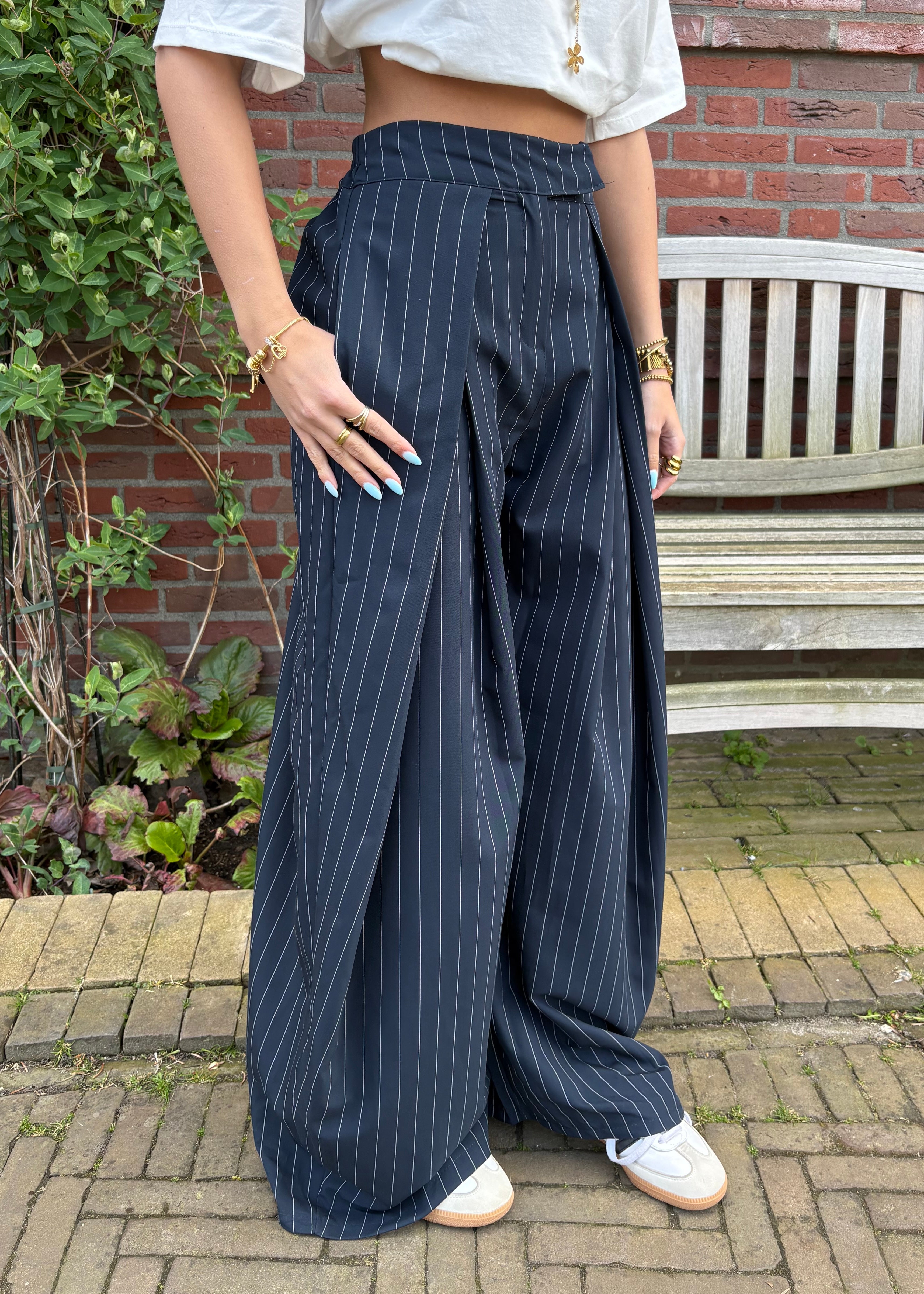 Faye pantalon - Navy
