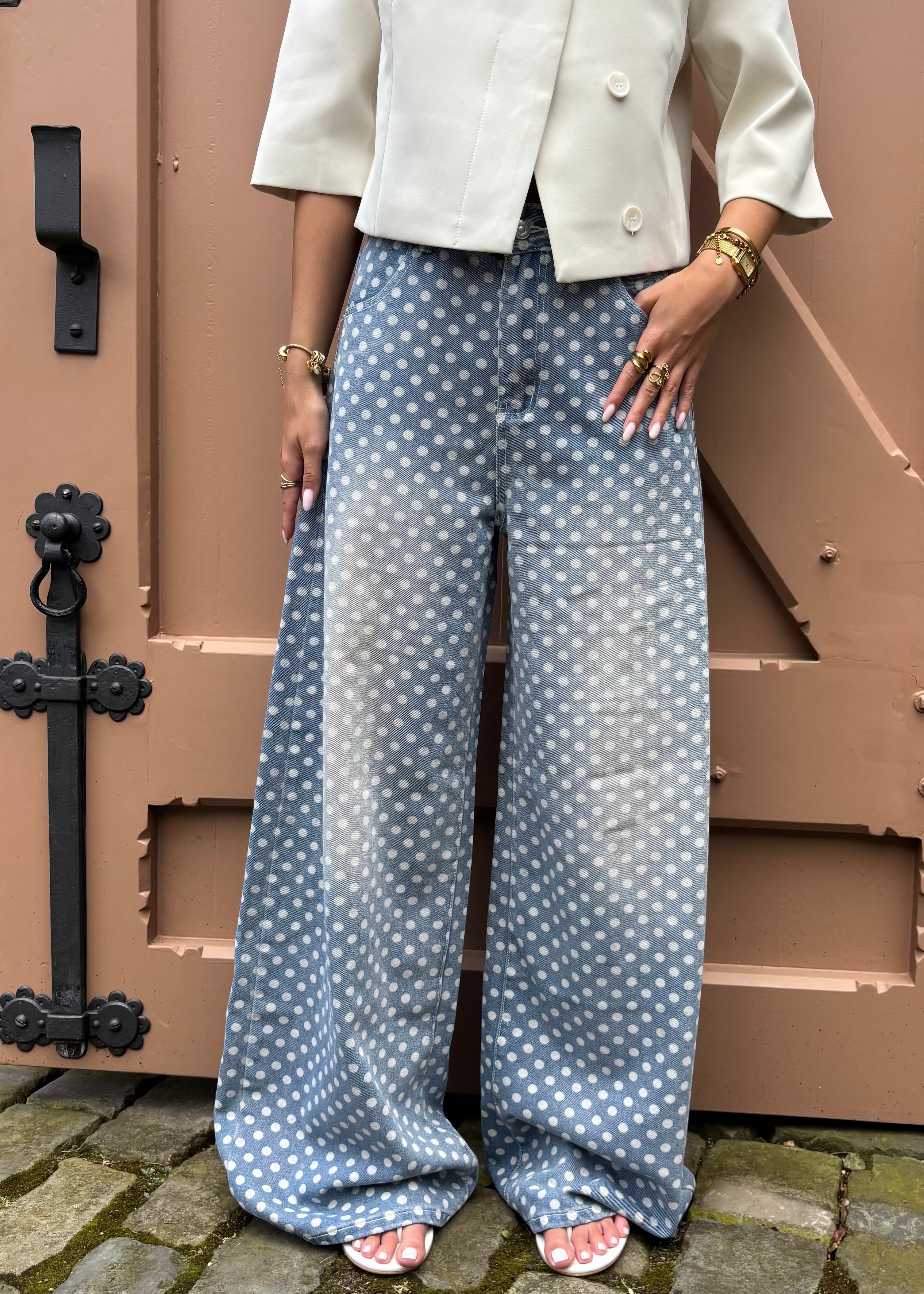Pleun wide leg jeans - Blue