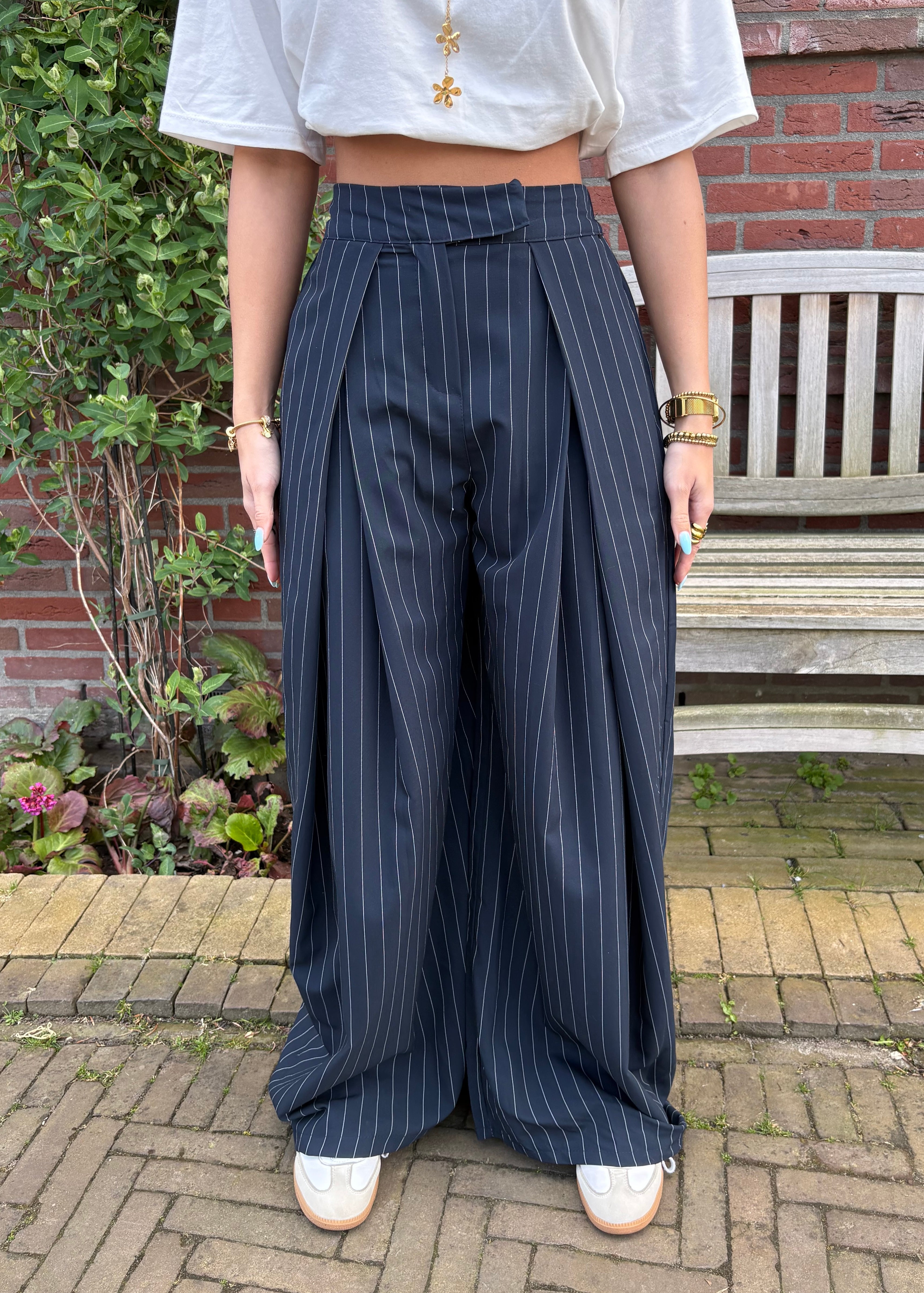 Faye pantalon - Navy