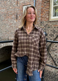 Sparkle blouse - Brown
