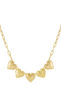 Heart necklace - Gold