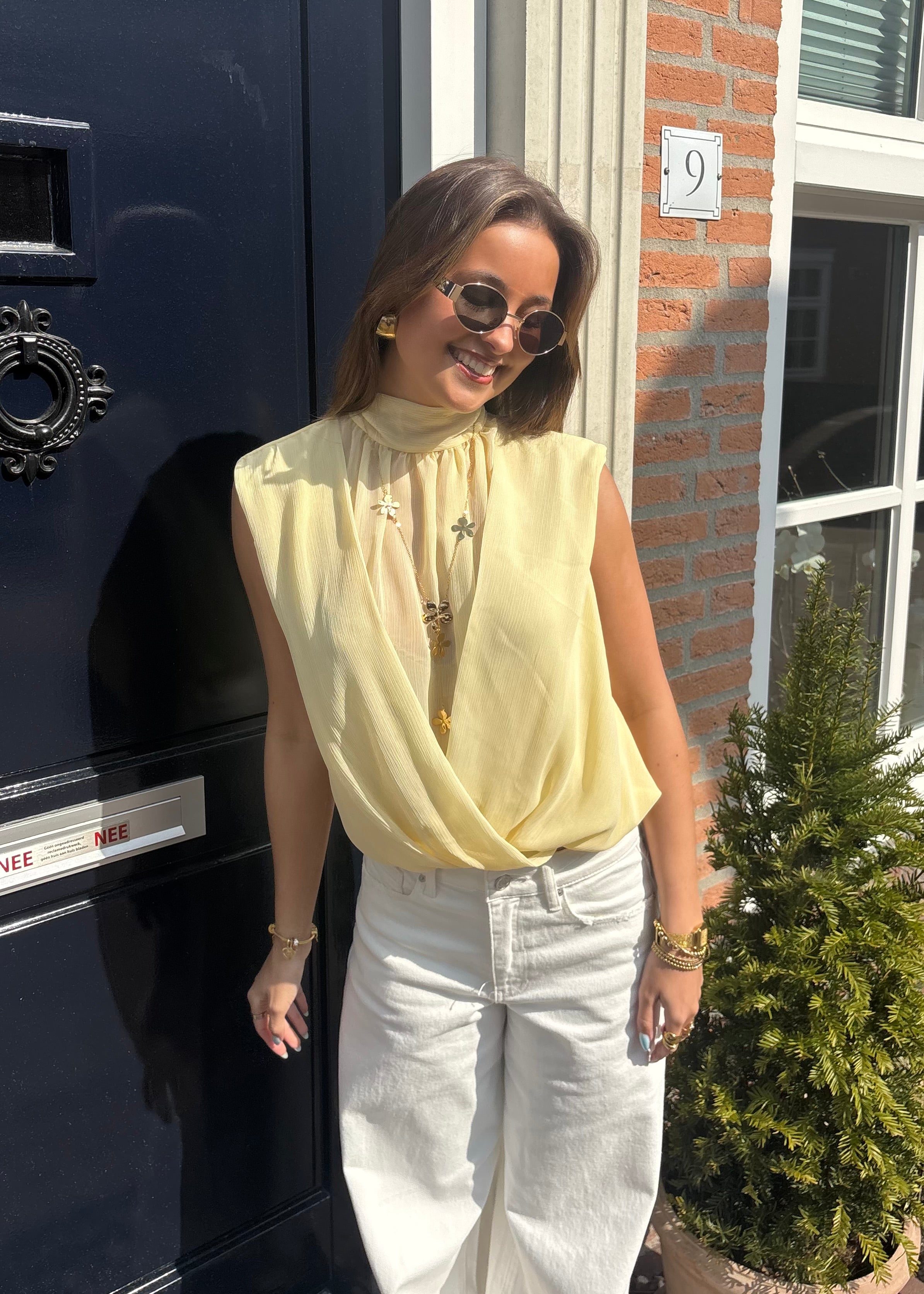 Blaire top - Yellow