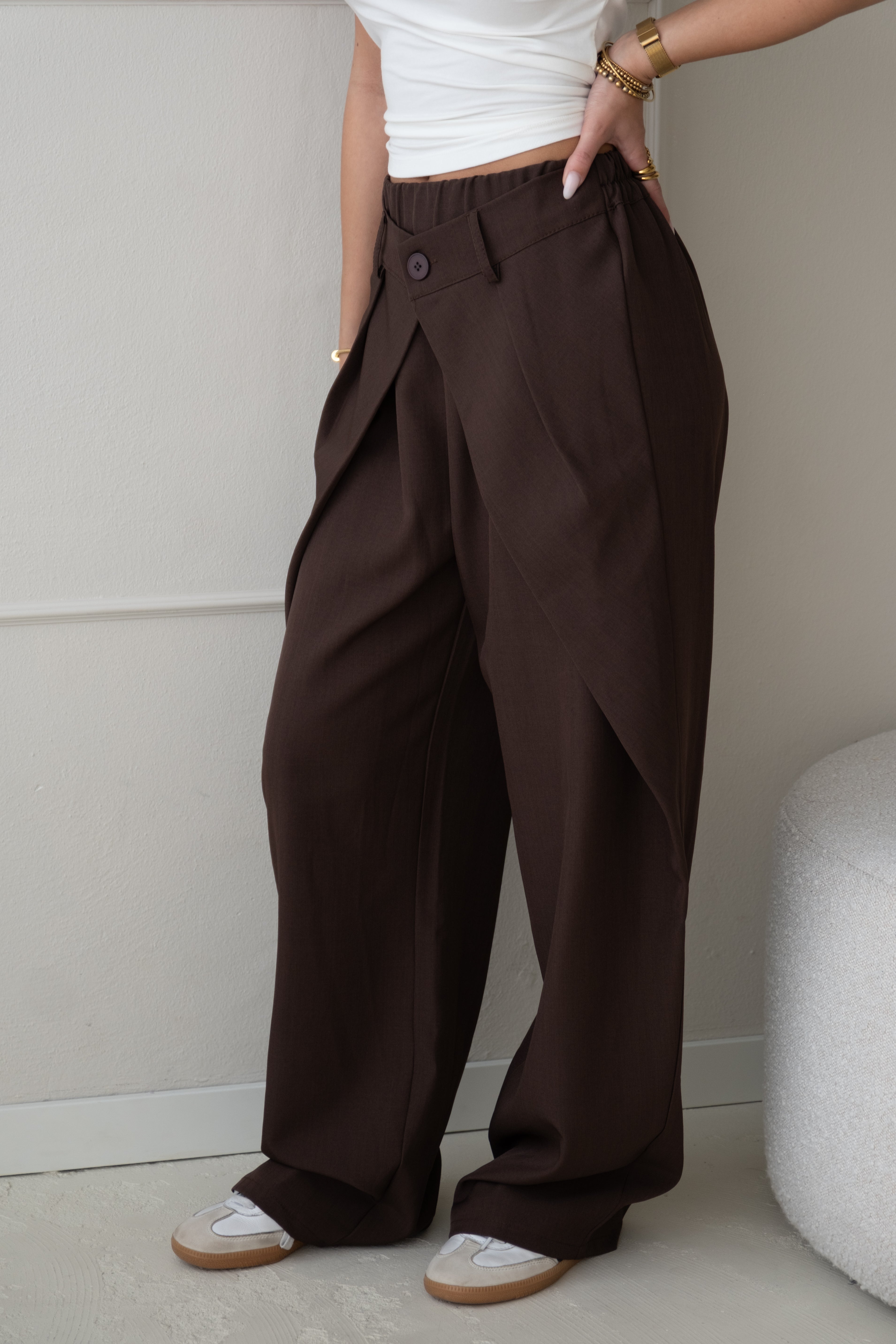 Kate pantalon - Brown