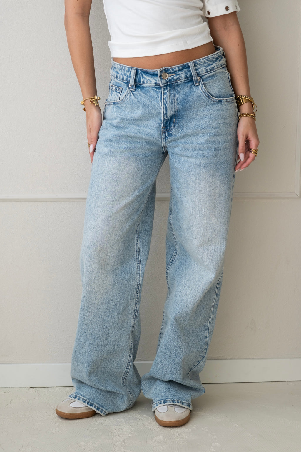 Coco wide leg jeans - Blue