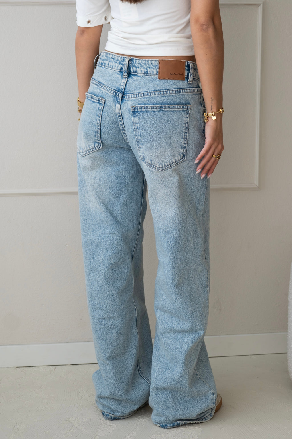 Coco wide leg jeans - Blue