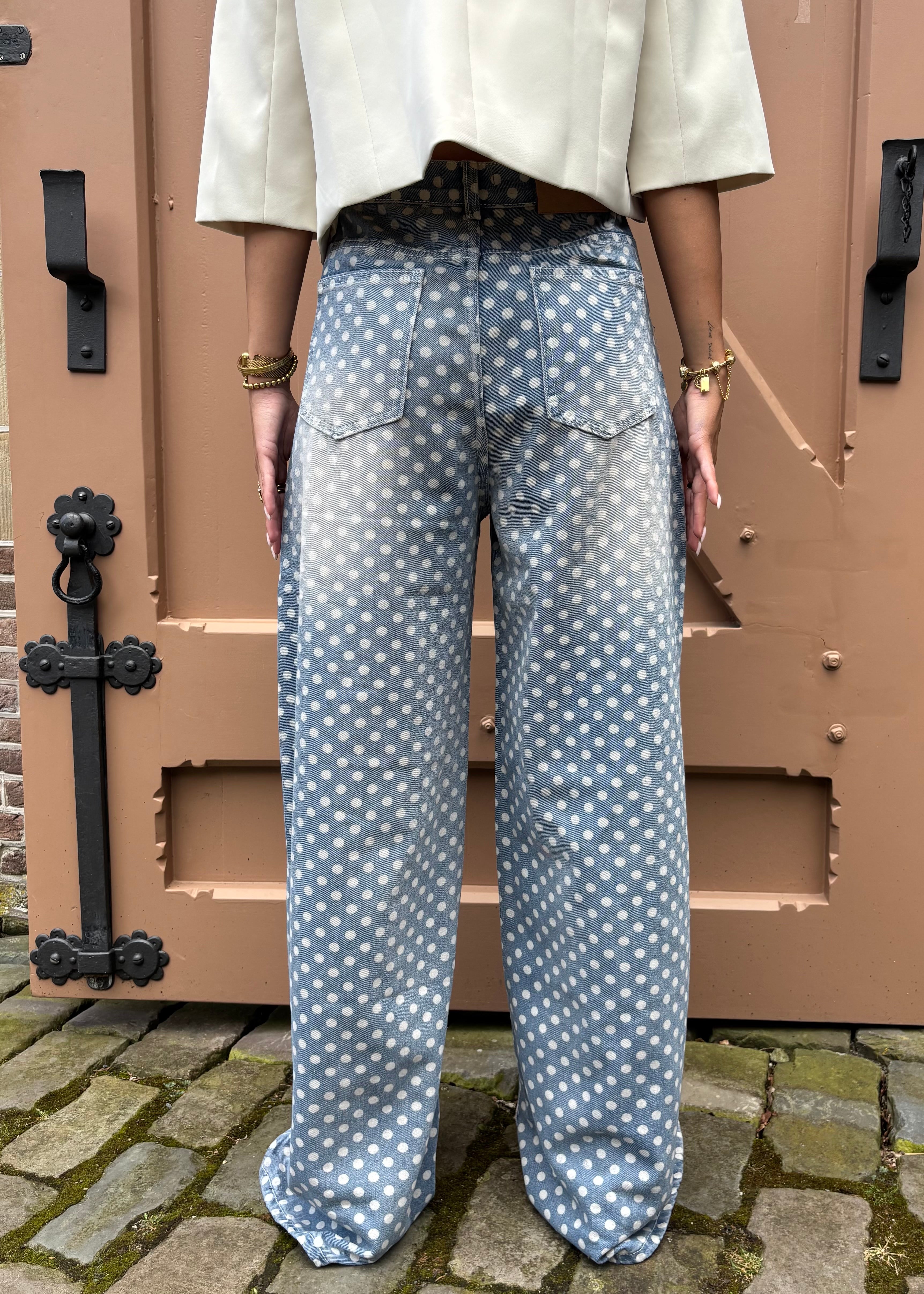 Pleun wide leg jeans - Blue