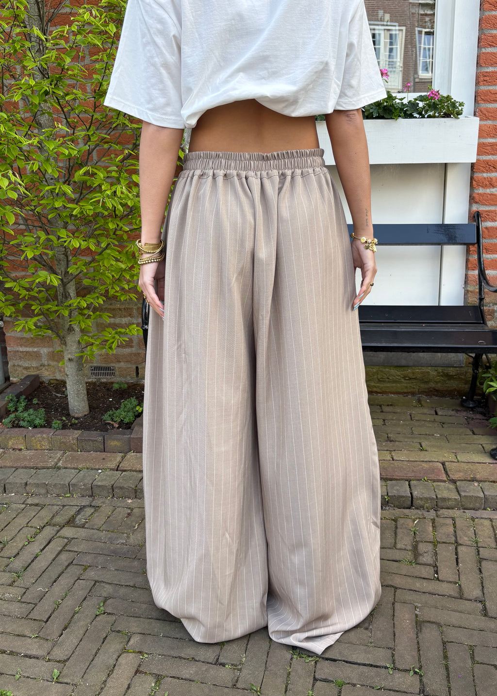 Faye pantalon - Beige