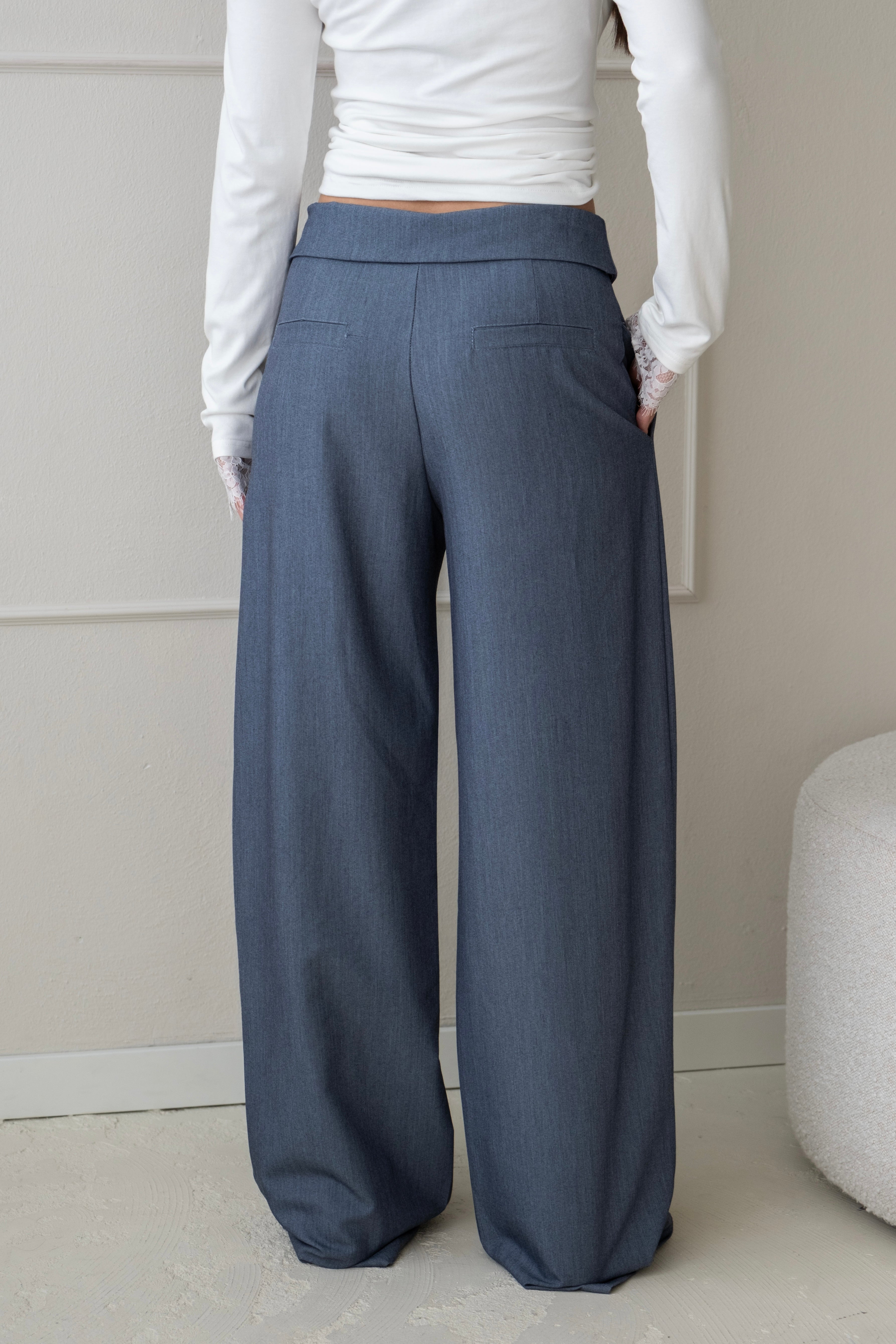 Donna pantalon - Denim blue