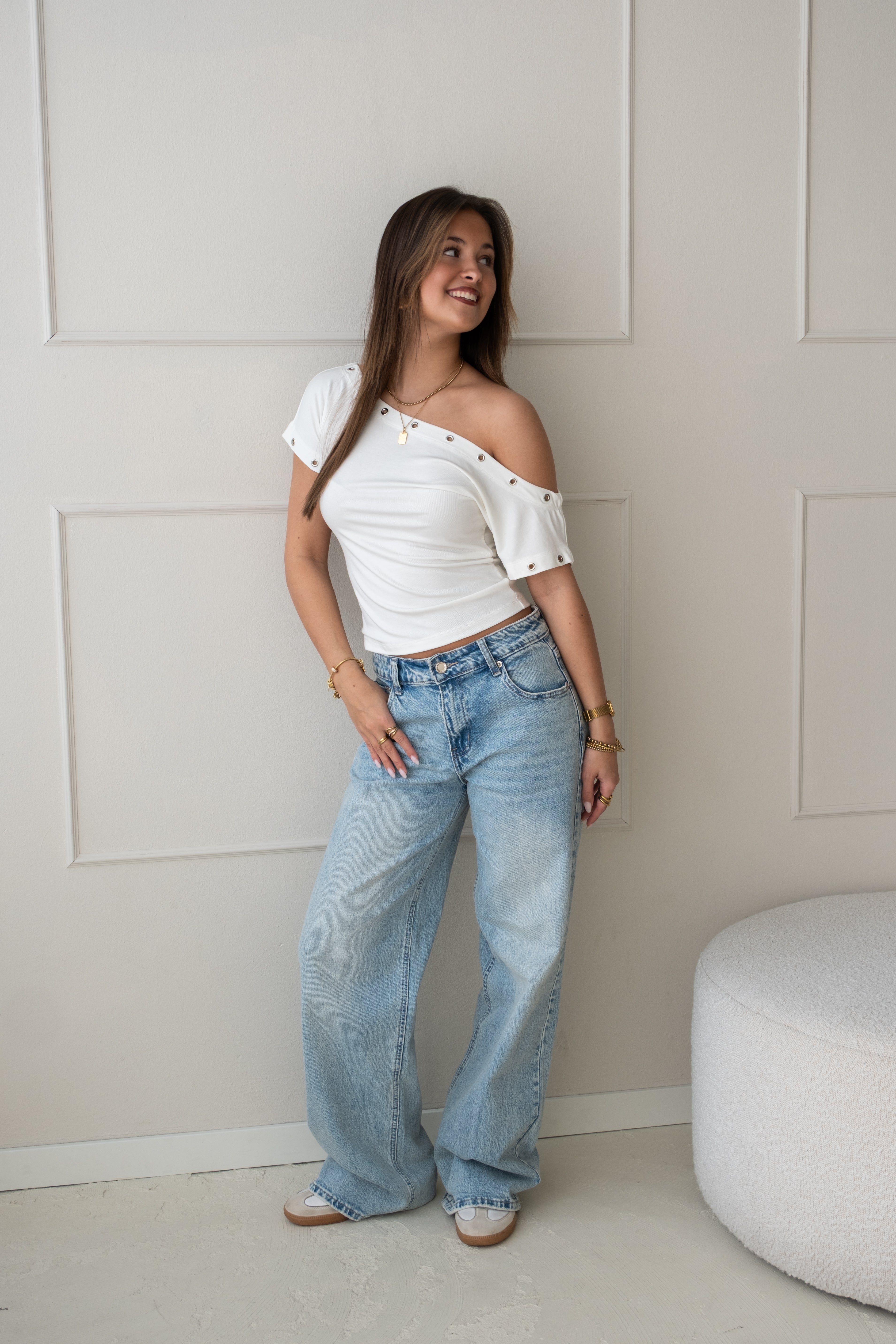 Coco wide leg jeans - Blue