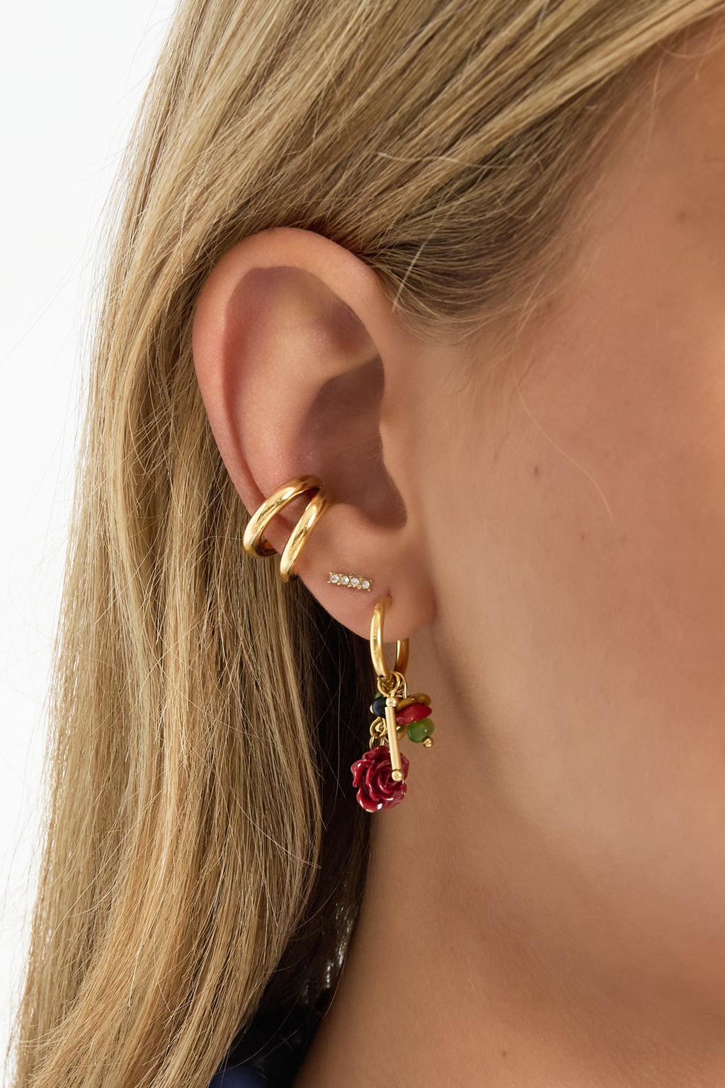 Double earcuff - Gold